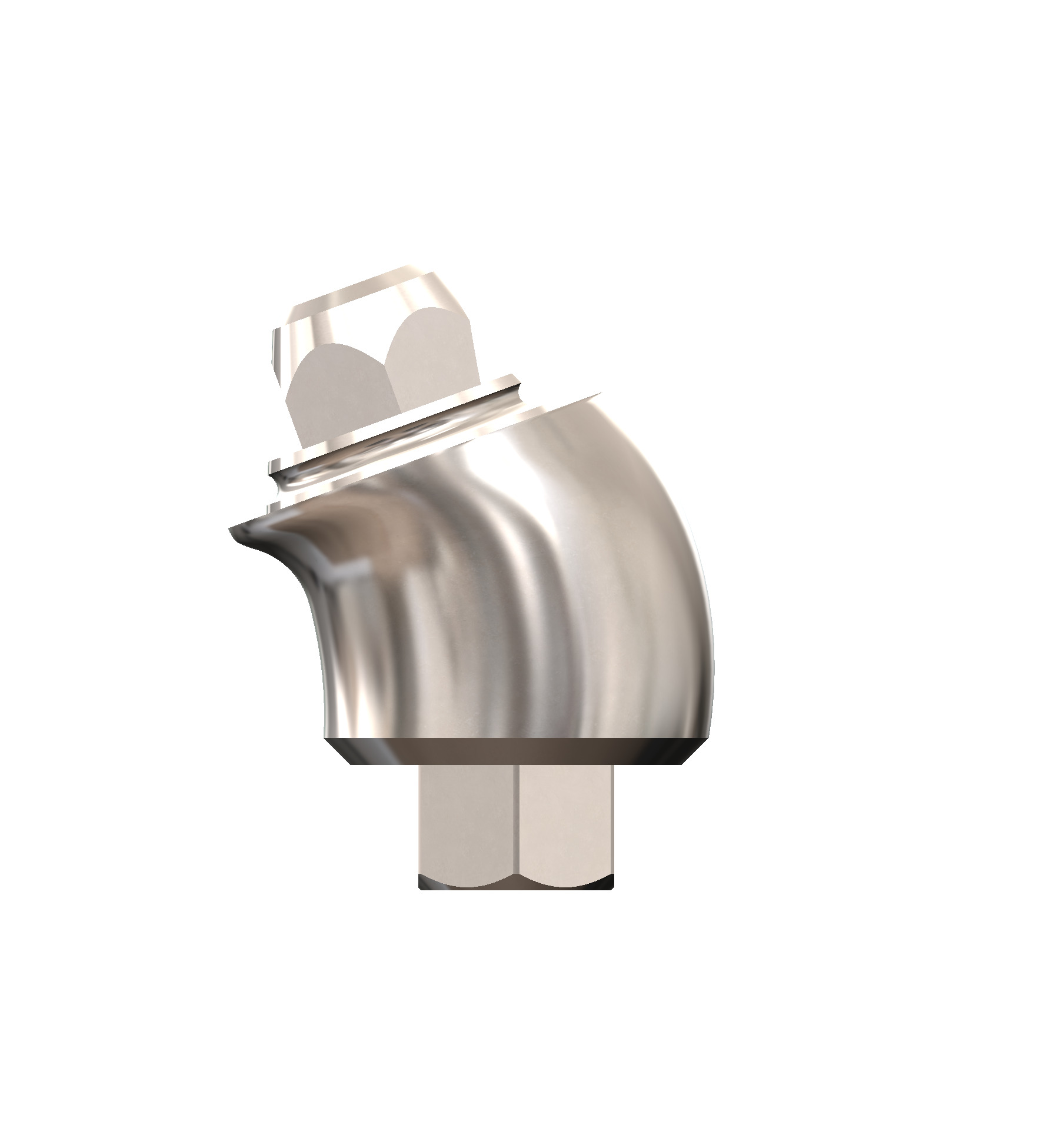 28.216-1-AMV-ZMR-4.5-GH4.5-20 Multi Unit Abutment - Angled - 20 Deg - Zimmer® Ø4,5 - Görsel 1