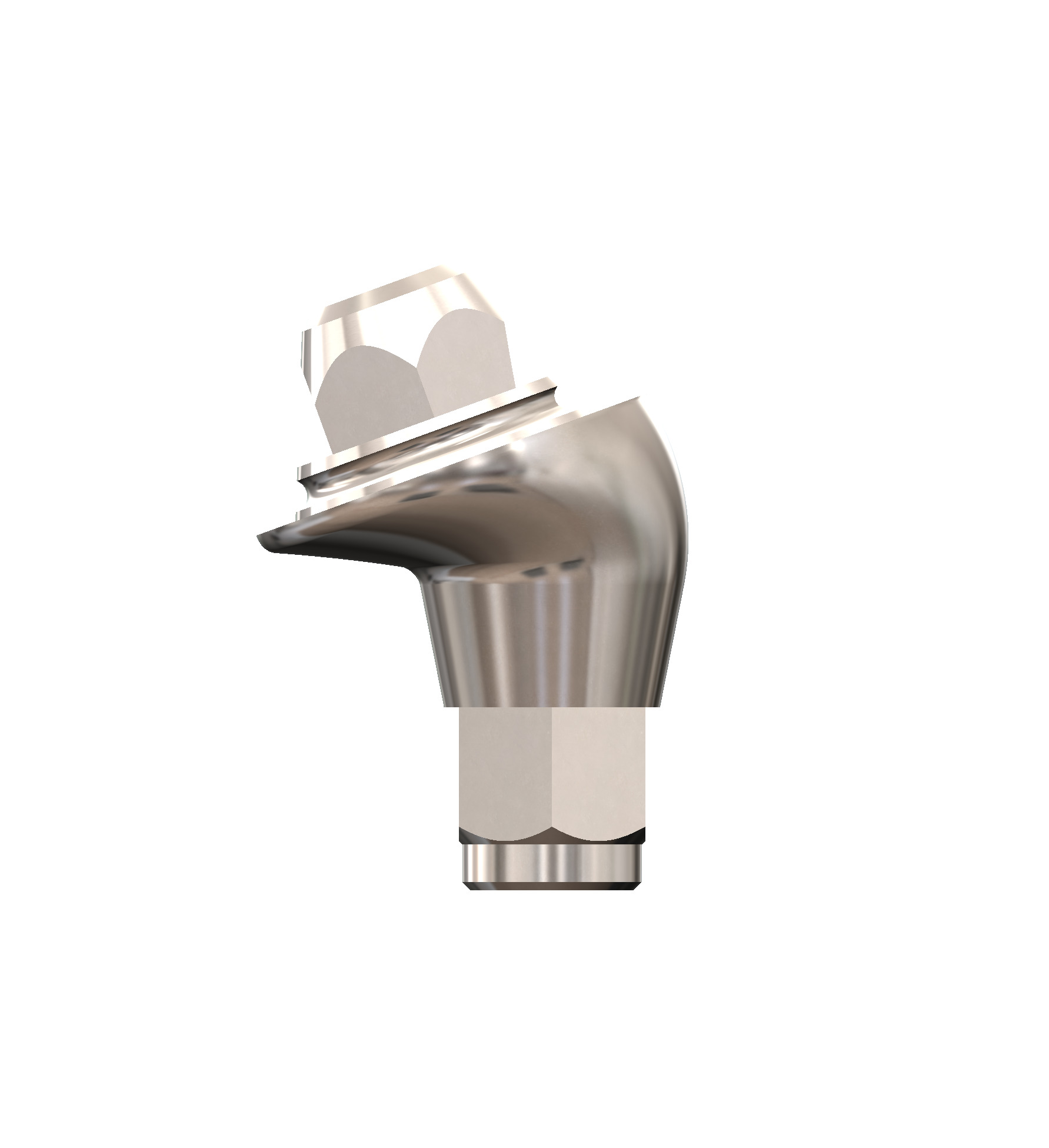 28.301-1-AMV-MEX-3.5-GH2.5-20 Multi Unit Abutment - Angled - 20 Deg - Medentis® Ø3,5 - Görsel 1